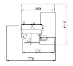 Пила для різання м'яса AIRHOT HSL-2020A (380В)