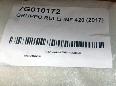 Роликовая группа раскатки для пиццы ITPIZZA DSA-420